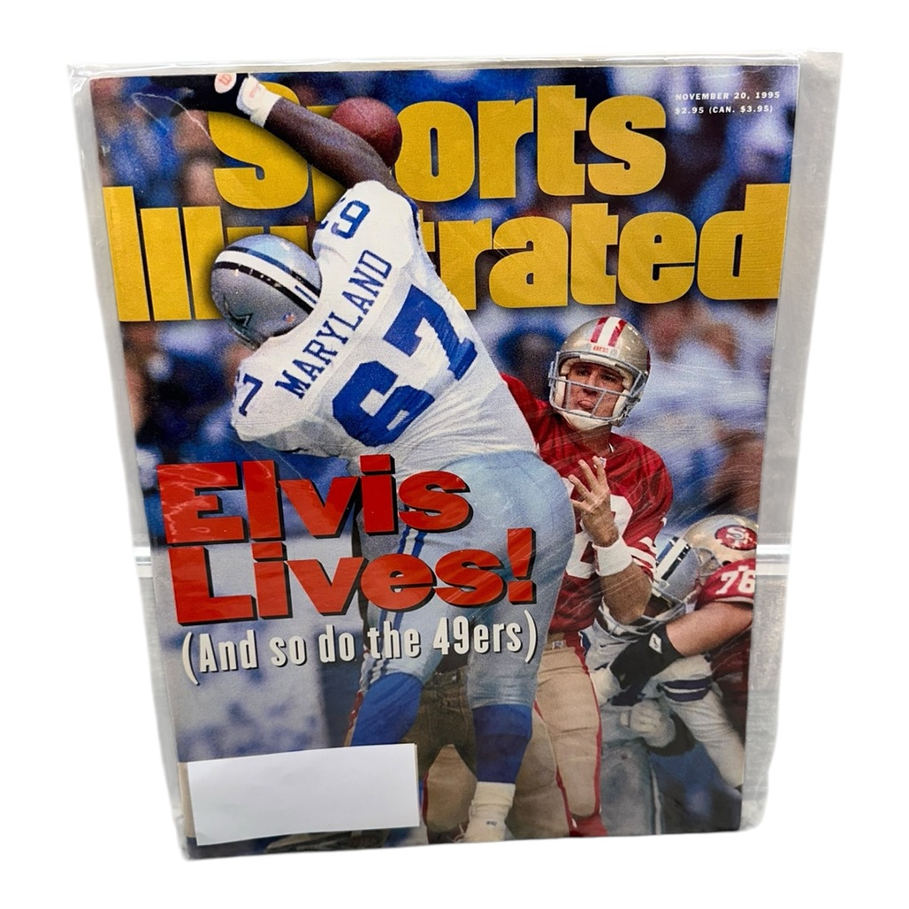 Si Sports Illustrated November 20 1995 Russell Maryland Football Cowboys Vg